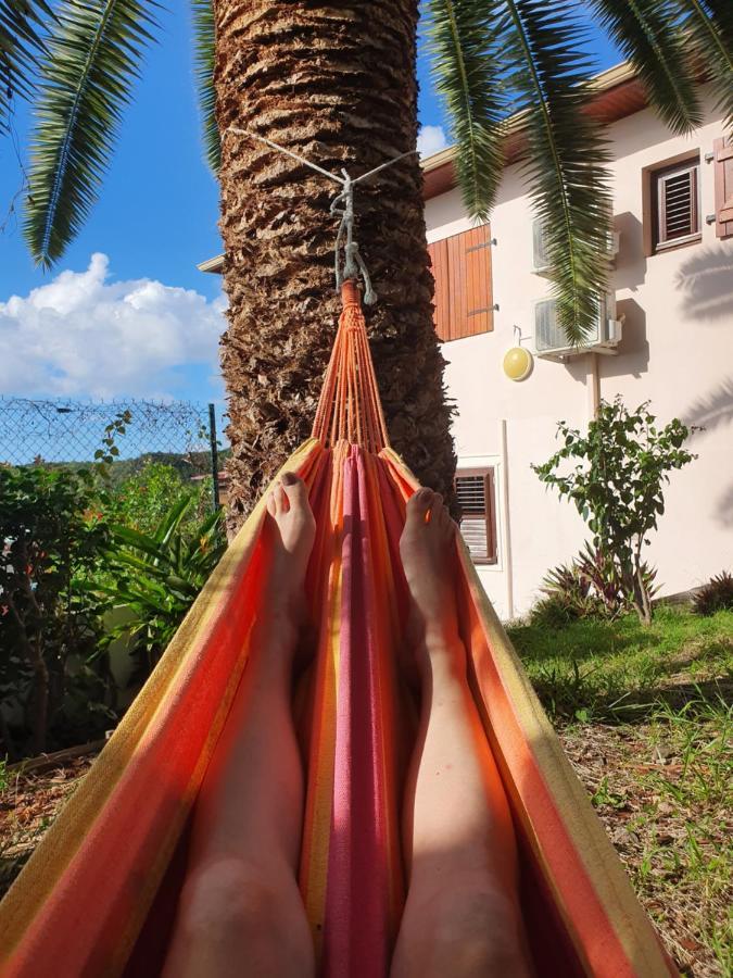 Rose Phoenix Rez-De-Jardin Piscine Et Vue Mer Les Anses-d'Arlets Bagian luar foto
