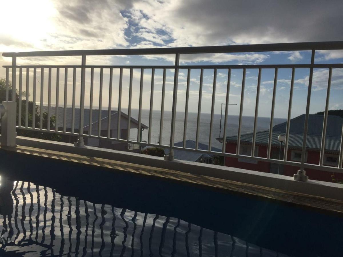 Rose Phoenix Rez-De-Jardin Piscine Et Vue Mer Les Anses-d'Arlets Bagian luar foto